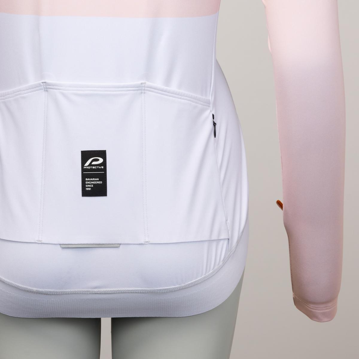 Senhora Fulzip-Camisola sportiv - P-RUSH RIDER W - 3 Taschen - Ciclismo 5/6