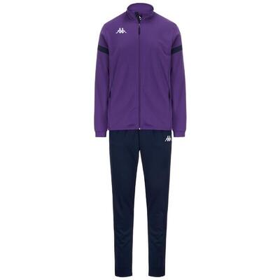 Tute sportive da bambino in poliestere blu da calcio