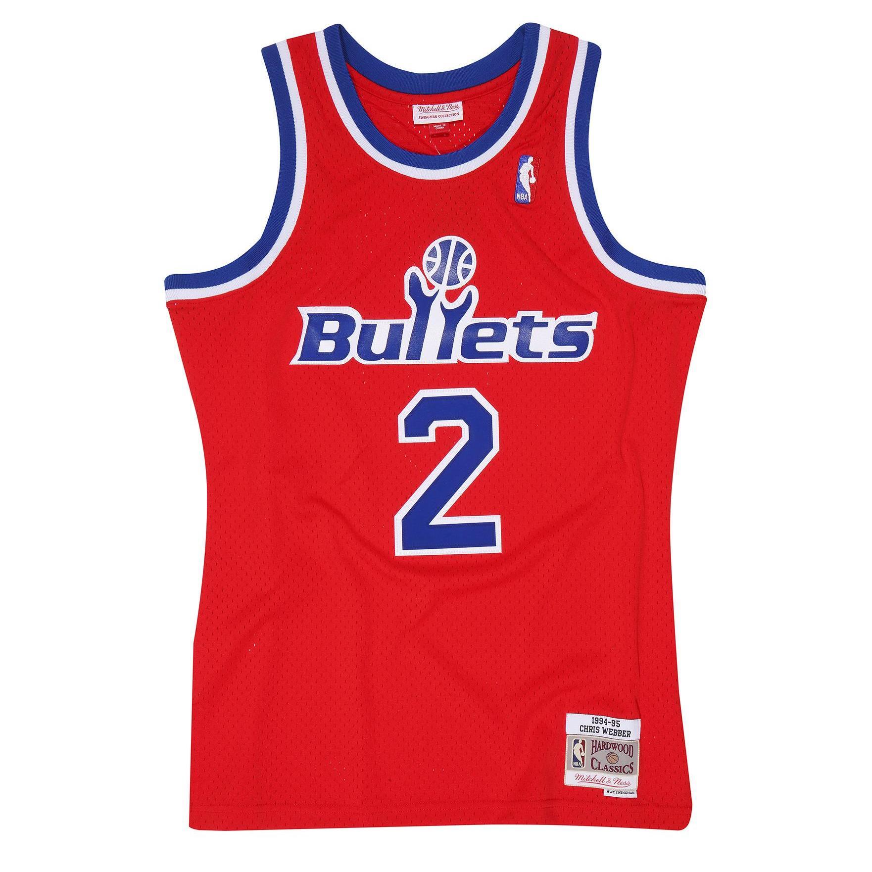 MITCHELL & NESS Washington Bullets Jersey Chris Webber #2 1994-95