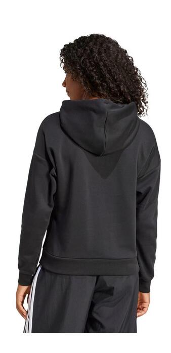 Felpa Adidas Essentials Feel Cozy Donna - Cappuccio Morbida Logo 2/7