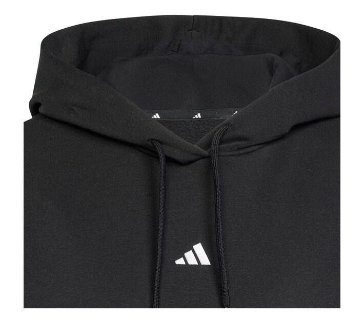 Felpa Adidas Essentials Feel Cozy Donna - Cappuccio Morbida Logo 5/7