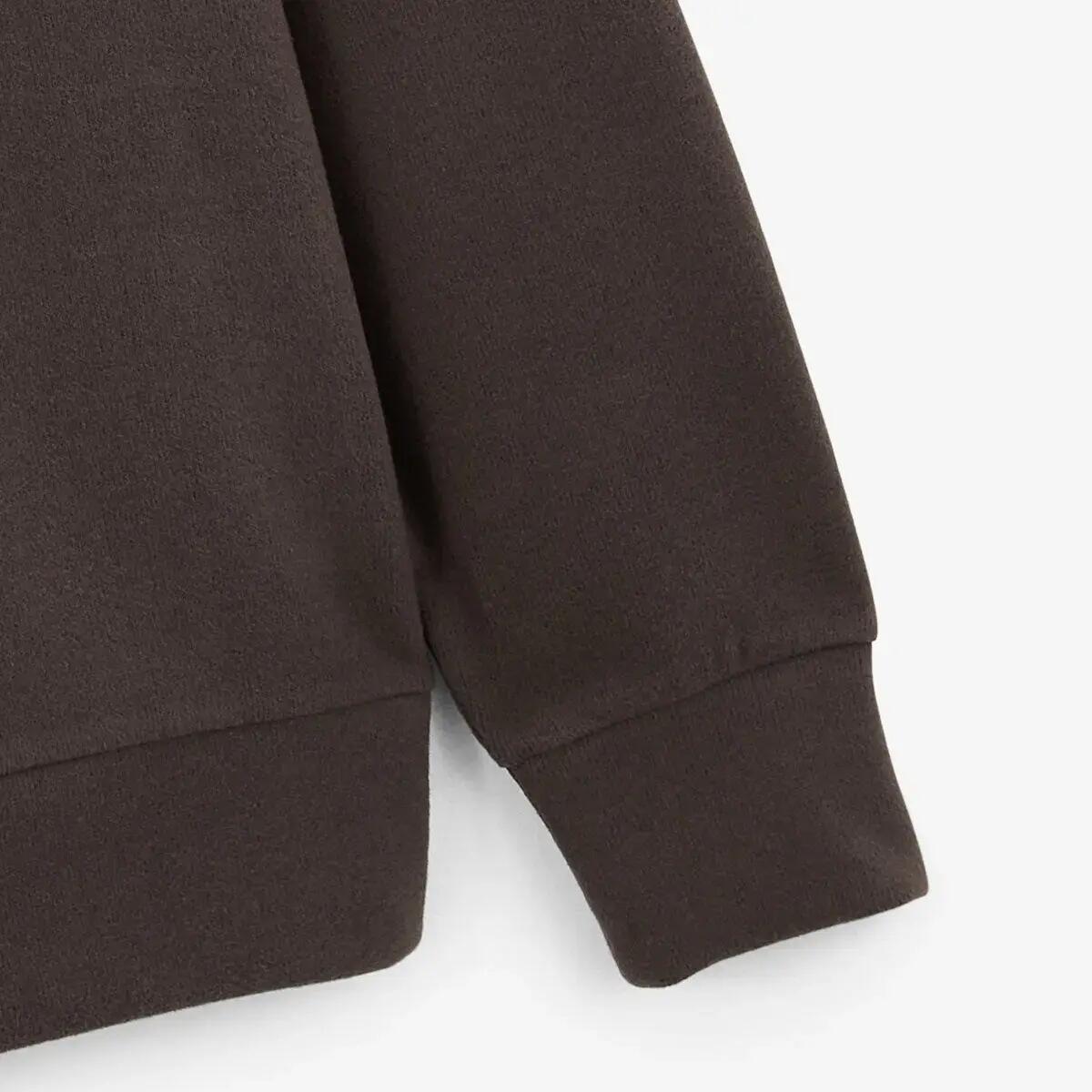 Sweat Col Rond Pour Femme - Couleur Unie - Confortable Pour L'automne Et L'hiver 2025 - 2