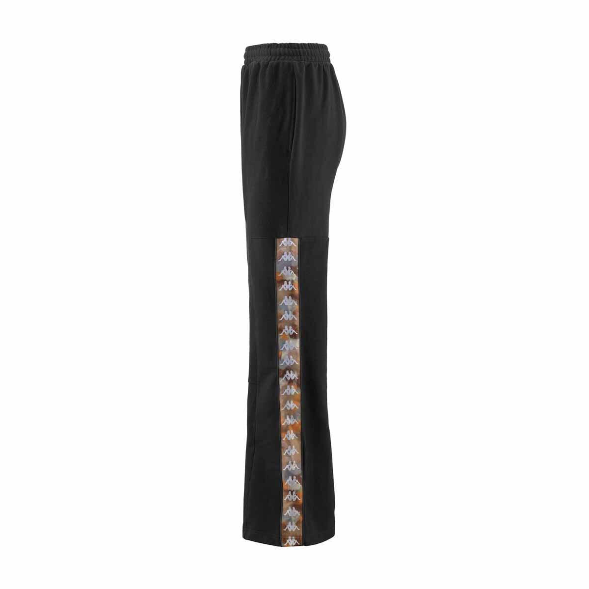 Pantaloni tuta da donna in cotone grigio da sport street 5/6