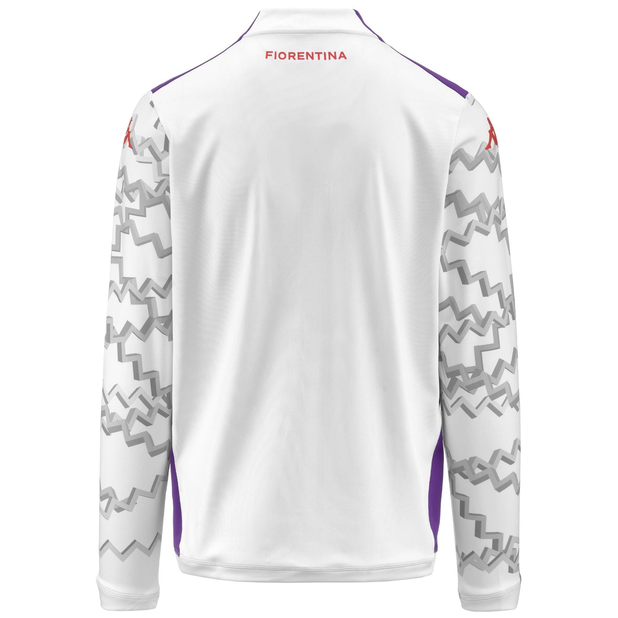 Felpa ACF Fiorentina da Bambino in Poliestere riciclato Grigio 3/7