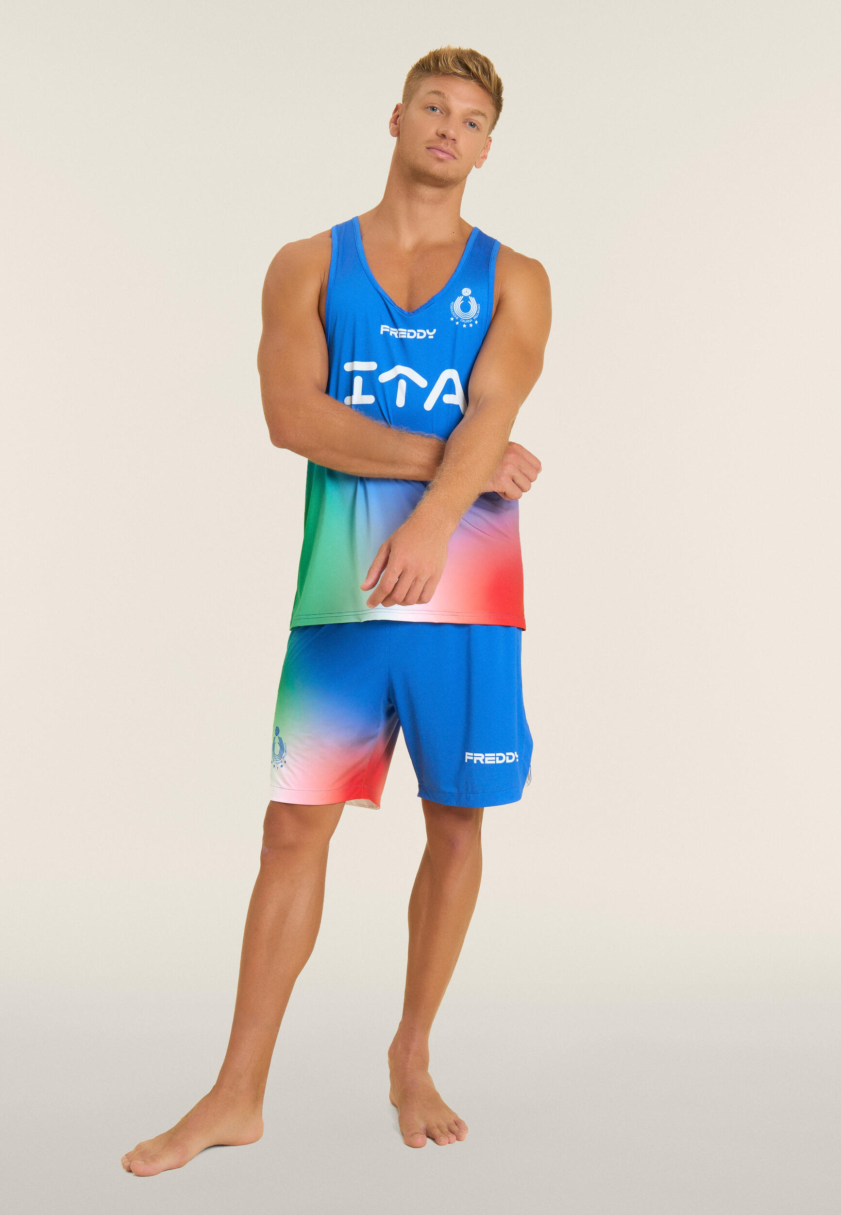 Débardeur pour hommes de l’équipe nationale italienne de volley-ball de plage po 5/5