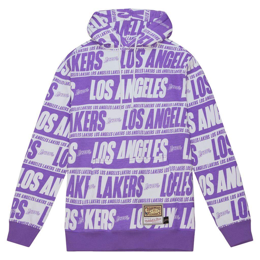 MITCHELL & NESS Los Angeles Lakers Teamwrap Hoodie