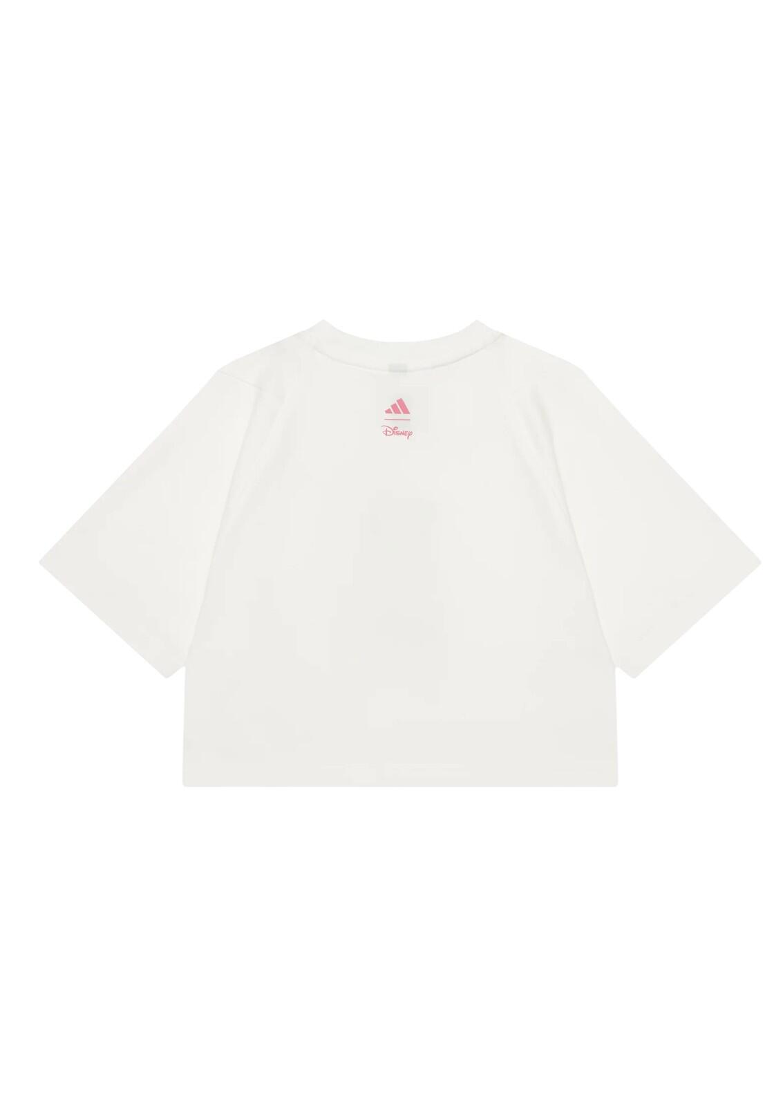 T-shirt junior adidas bianco 4/5