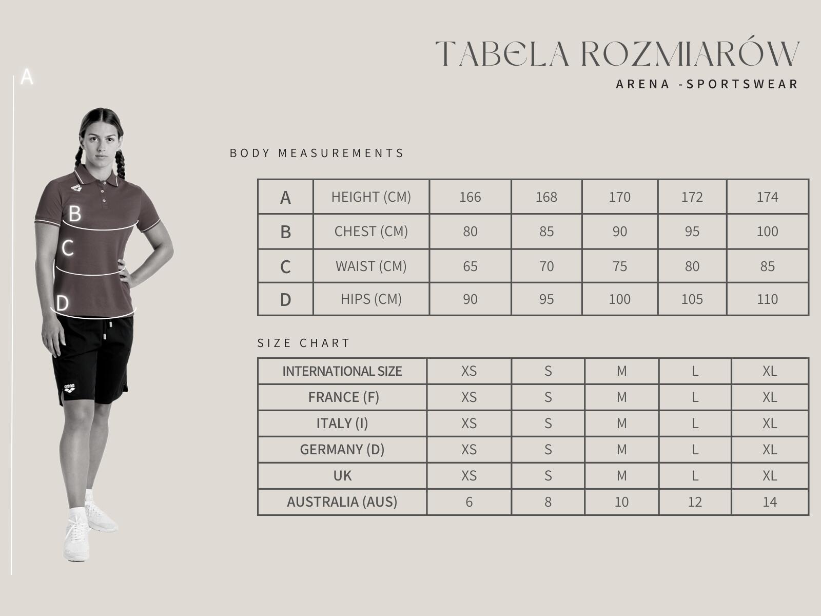 Koszulka damska top bawełniany sportowy okrągły dekolt Arena Crop Top 4/4