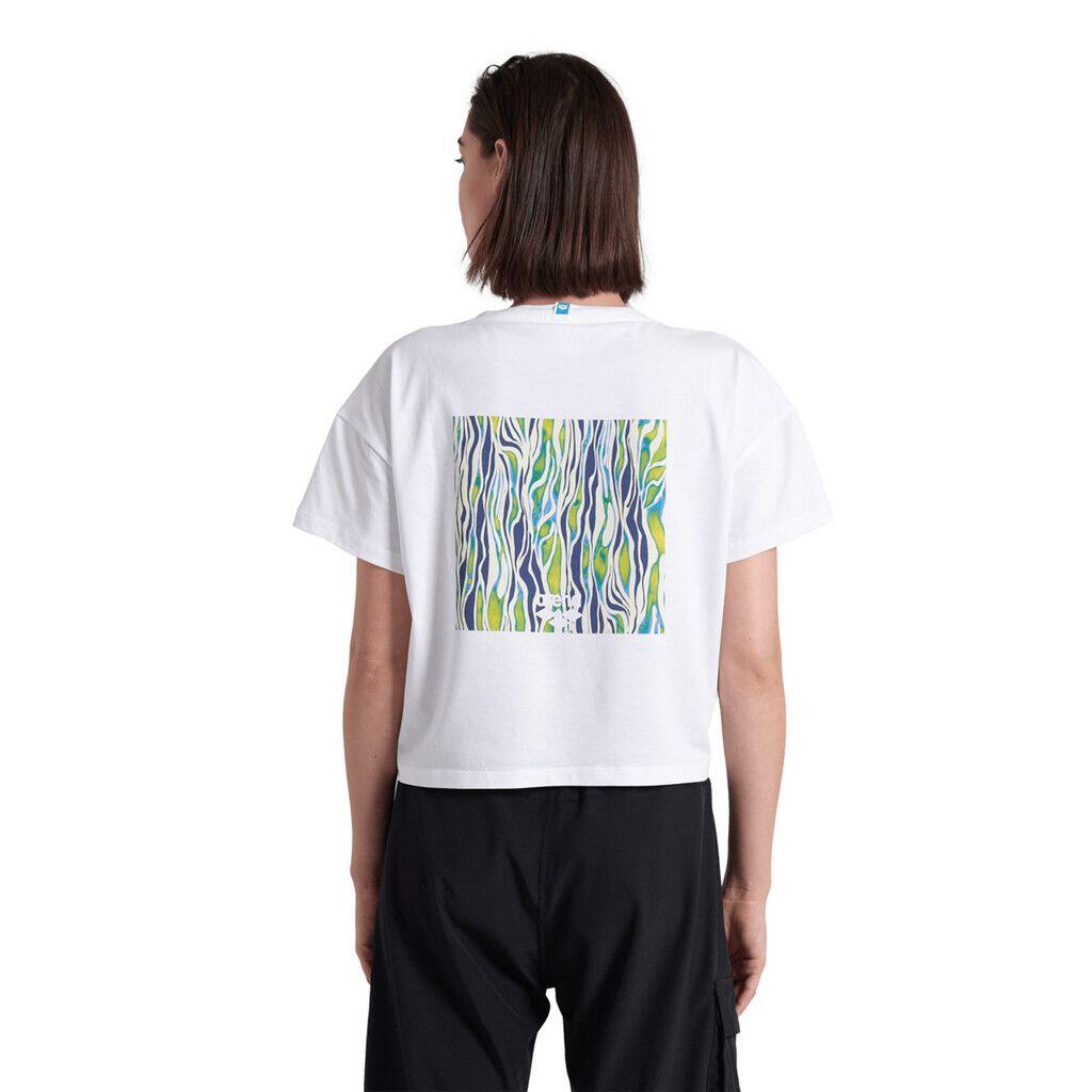 Koszulka damska top bawełniany sportowy okrągły dekolt Arena Crop Top 2/7