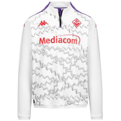 Felpe ACF Fiorentina da Bambino in Poliestere riciclato Grigio
