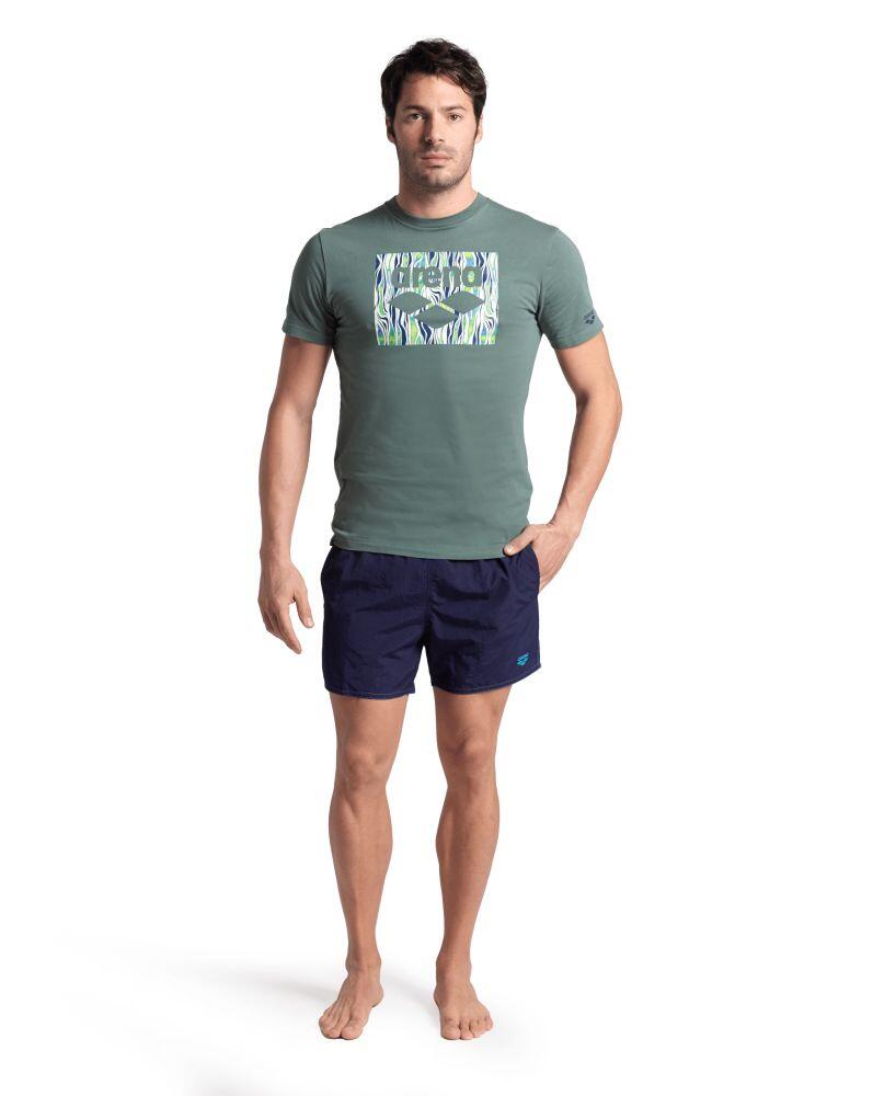 Męska koszulka sportowa T-shirt bawełniany na trening Arena Solid 3/6