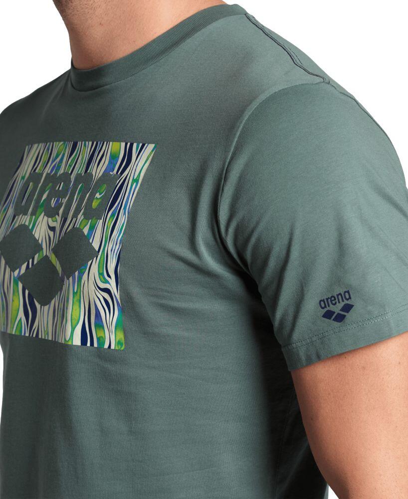 Męska koszulka sportowa T-shirt bawełniany na trening Arena Solid 5/6