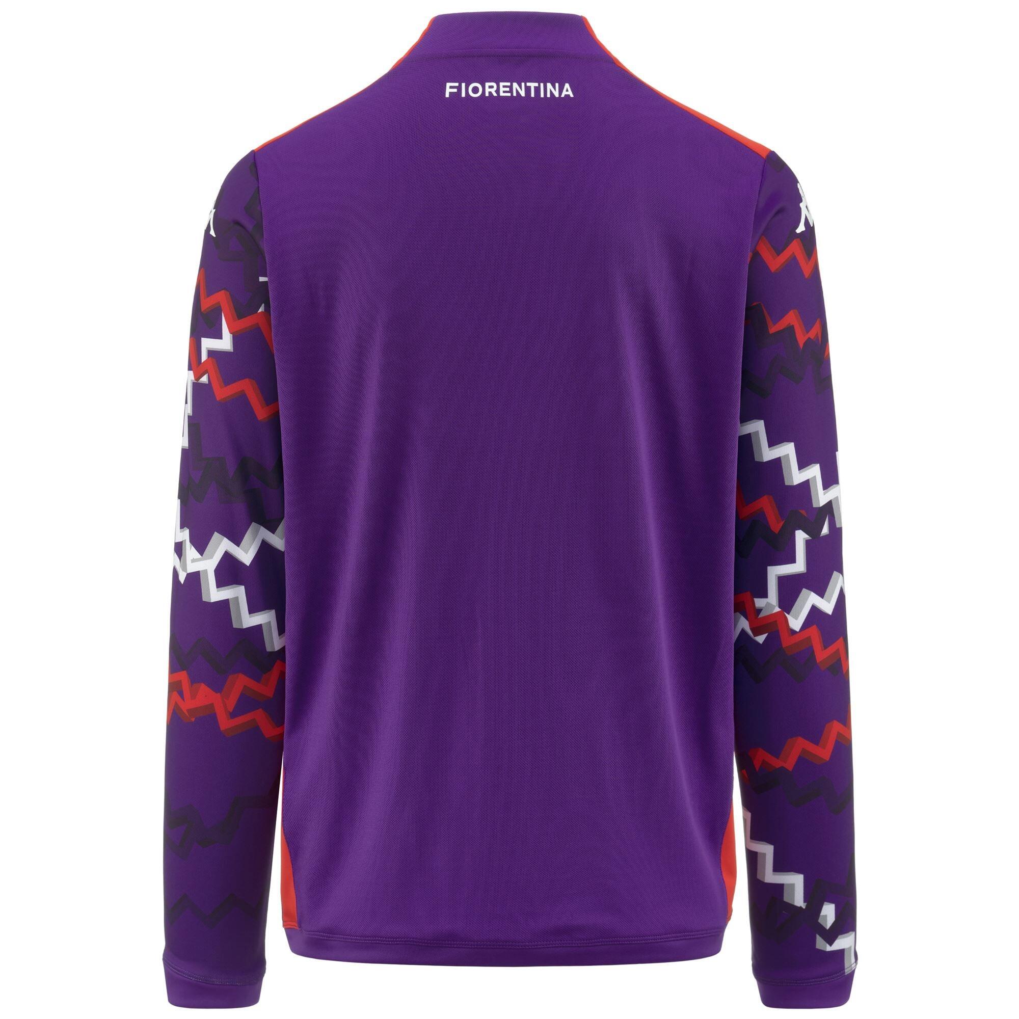 Felpa ACF Fiorentina da Bambino in Poliestere riciclato Viola 3/7