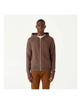 Pullover K-Way MARCY LAMBSWOOL ZIP CAPUCHE