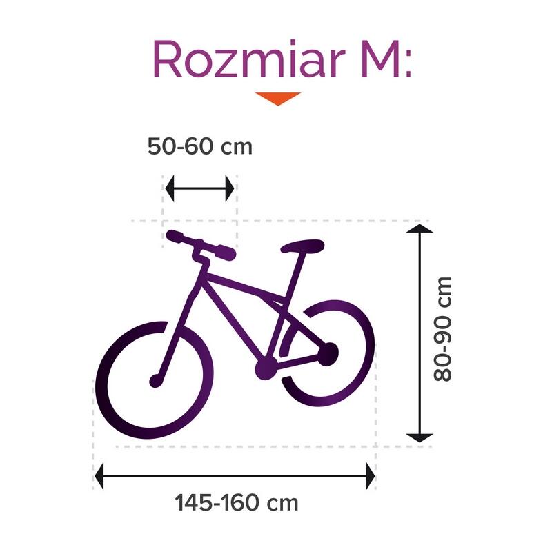 Pokrowiec ochronny na rower całoroczny Bike Pure pojedynczy Produkt Polski 2/7