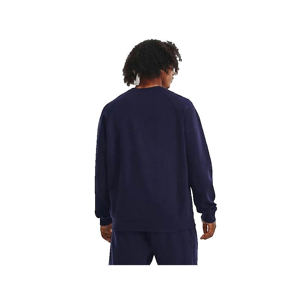 Under Armour Rival Fleece Crew Fleece Pullover blau Herren 3/3