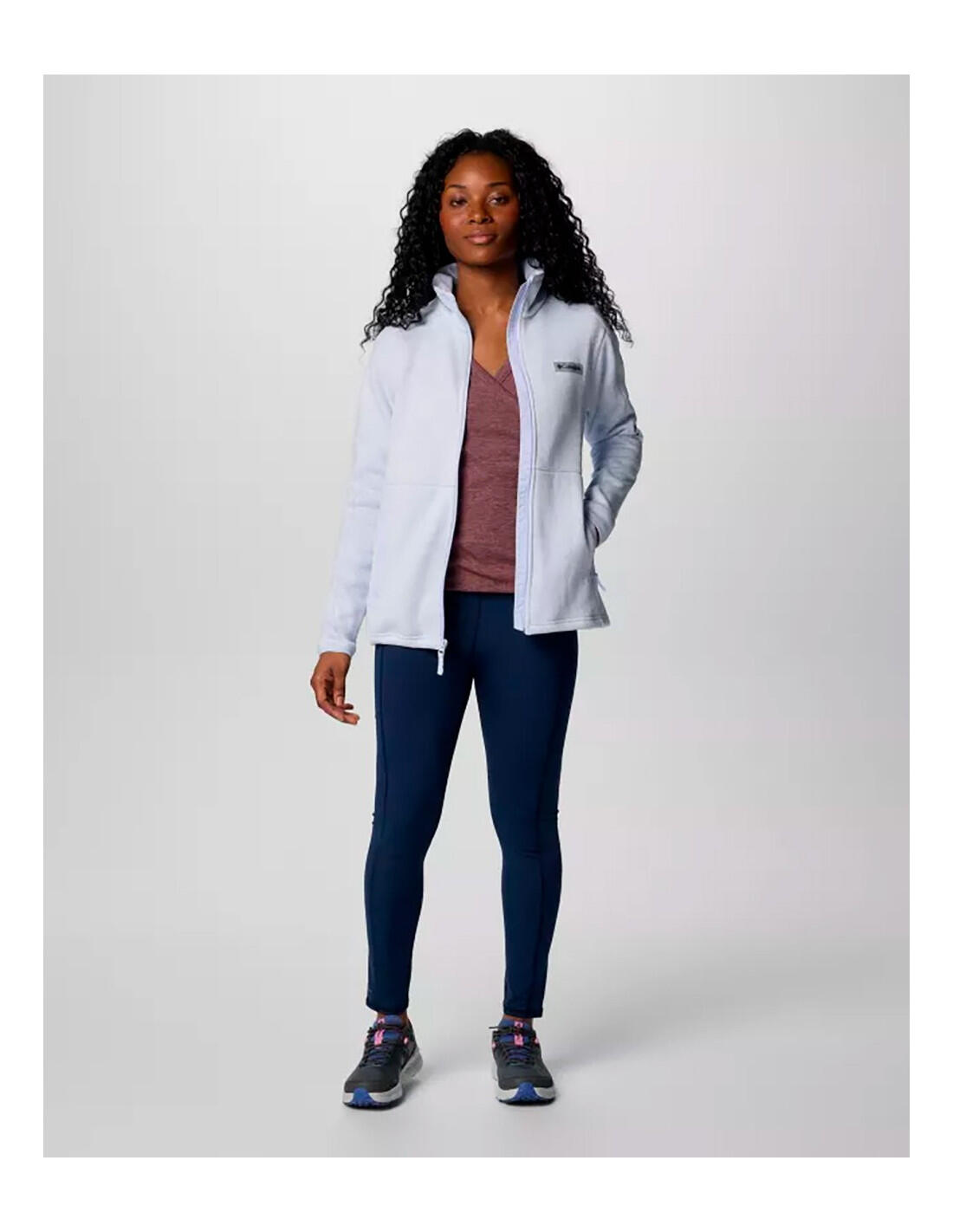 Giacca in pile Columbia Weather Full Zip II 4/5