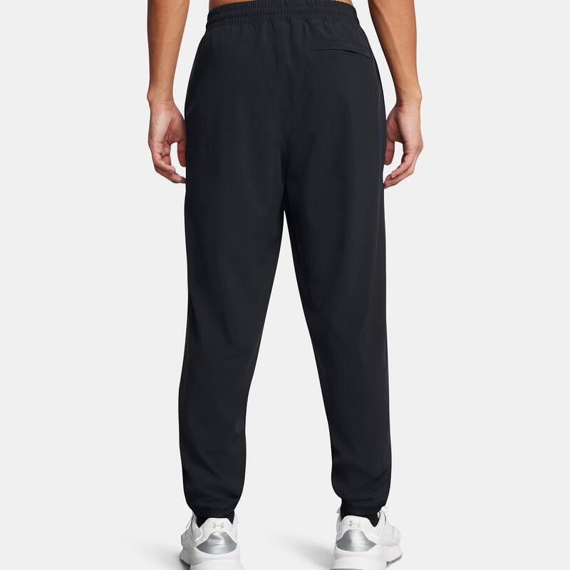 Pantalon de trening țesut UA Vibe pentru bărbați Under Armour Negru