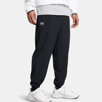Ua vibe geweven joggingbroek voor heren under armour zwart