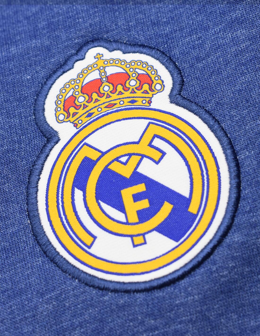 Sudadera Hoodie Azul Real Madrid - Júnior 2/4