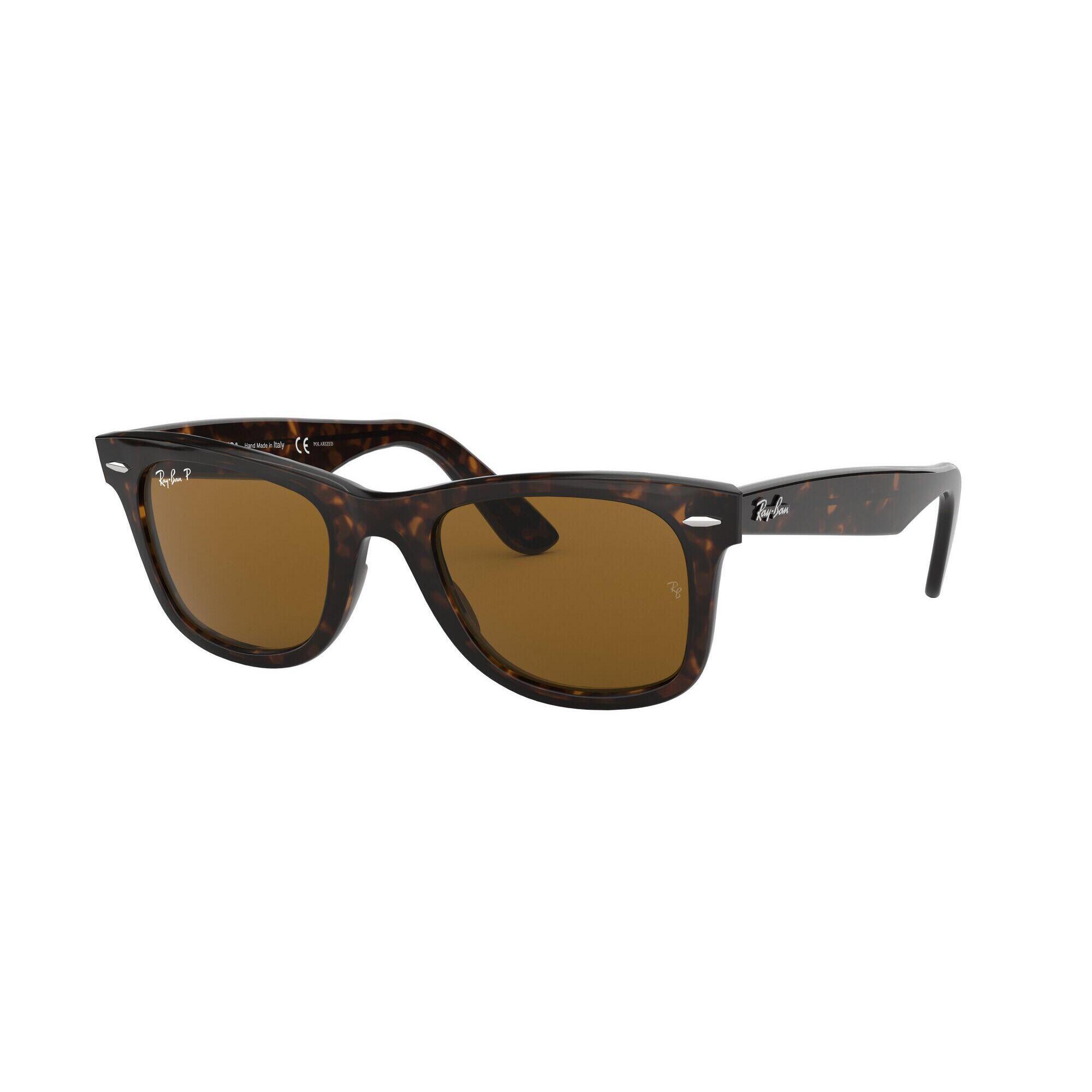 Ray-ban - Lunettes De Soleil Ray-ban Original Wayfarer Rb 2140 Unisex Taille 50/22/150 - Lunettes De Soleil - Marron - No Size - Decathlon