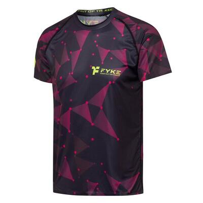 T-shirt tecnica da corsa con fibre traspiranti