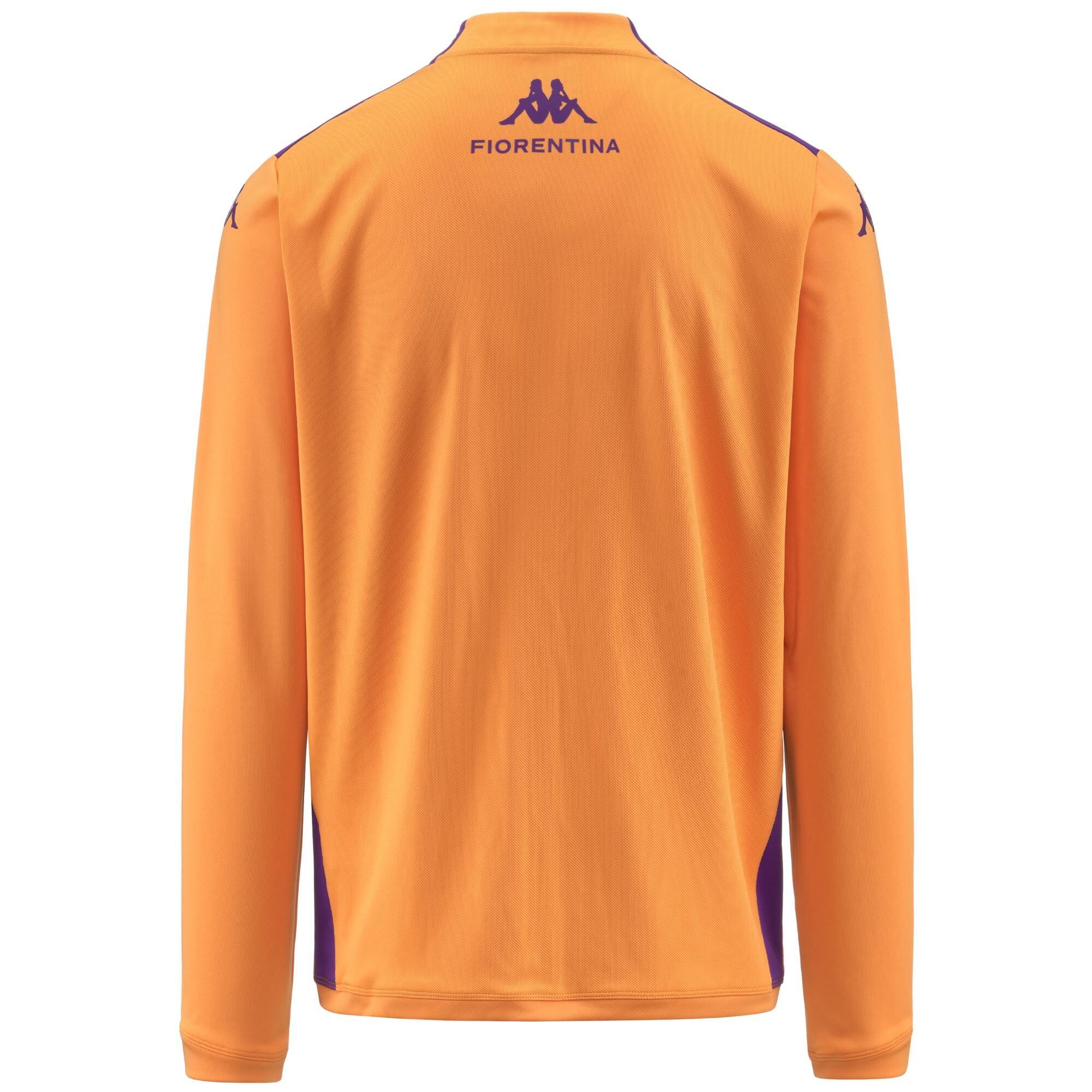 Felpa ACF Fiorentina da Bambino in Poliestere riciclato Arancione 3/7