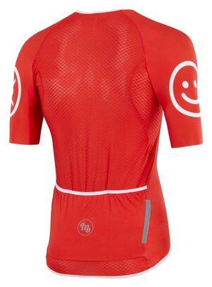 MB Wear Ultralight Smile Short Sleeve Jersey Rood 2/3