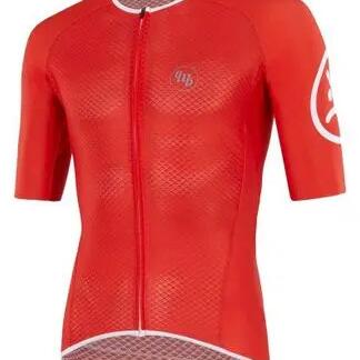 MB Wear Ultralight Smile Short Sleeve Jersey Red