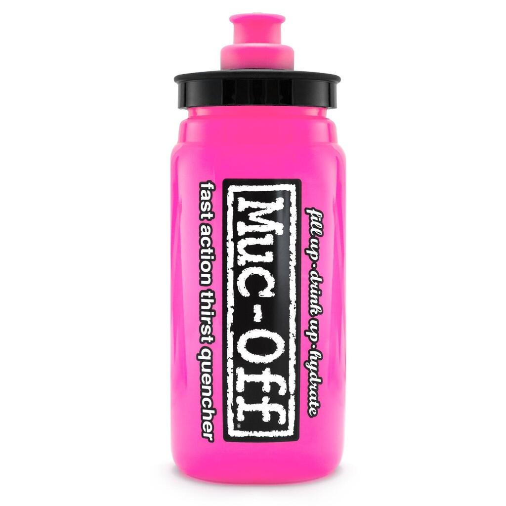 Muc-Off X Elite Fly 550 ml Water Bottle - Pink