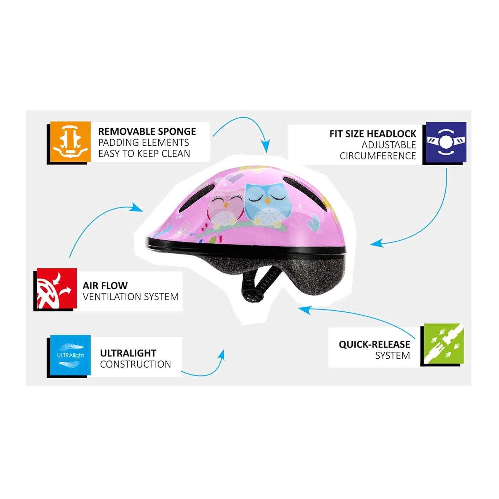 Casque Meteor Pour Enfants MV62 5/7