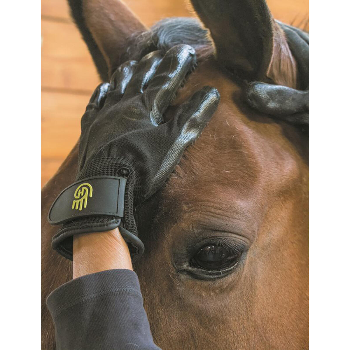 Lemieux Handson Grooming Handschoen ; M Black  - 3/3