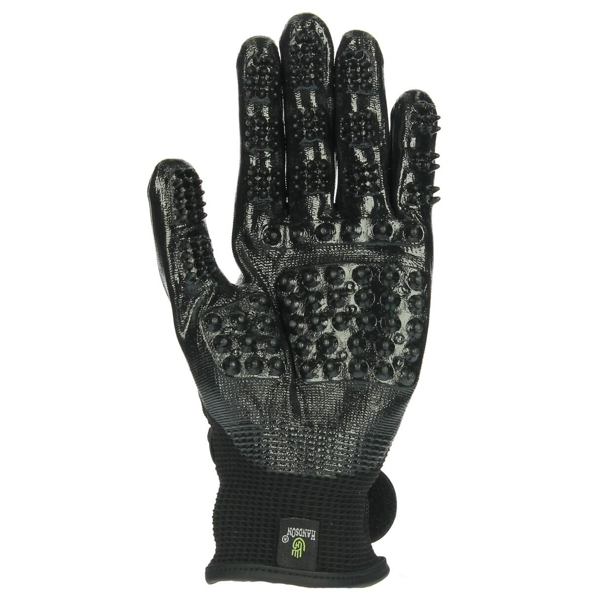Lemieux Handson Grooming Handschoen ; M Black  - 2/3