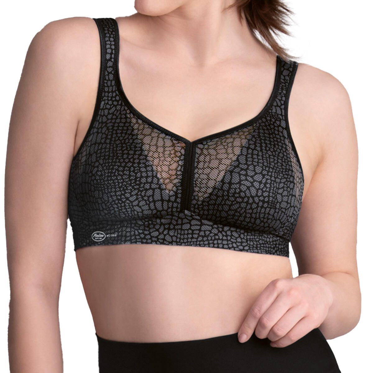 Anita Active - Brassière De Sport Maintien Élevé - Air Control Delta Pad - Soutien-gorge - Gris - 90b - Decathlon