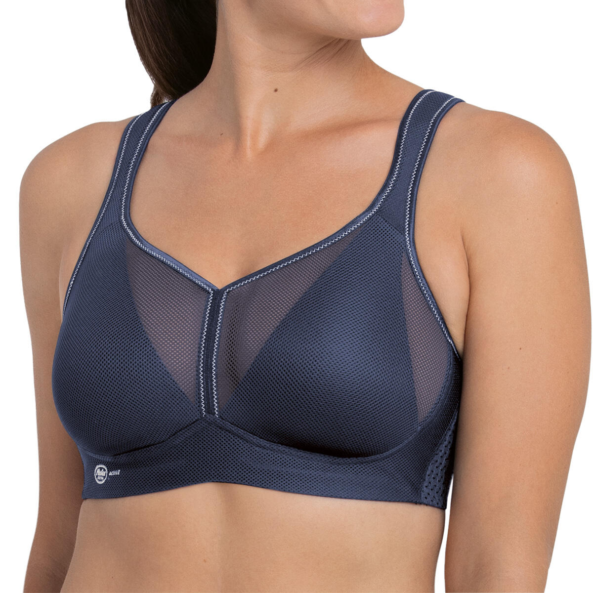 Anita Active - Brassière De Sport Maintien Élevé - Air Control Mit Delta Pad - Soutien-gorge - Bleu - 85a - Decathlon