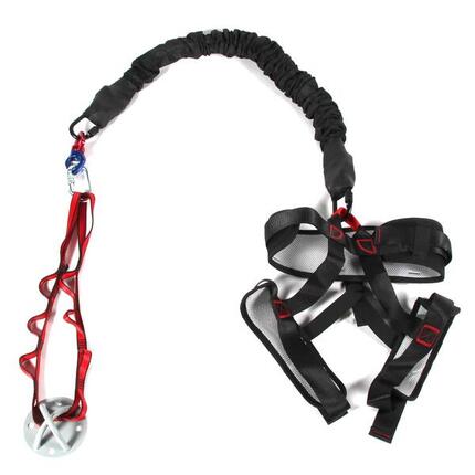 Harnais de résistance élastique bungee fitness en nylon + XMount Omada