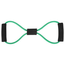Tube / bande élastique résistance moyenne pour yoga et pilates JustFit
