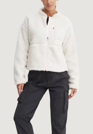 WOMEN'S Jacke W EXTREME PILE 2 FZ JACKET WEISS