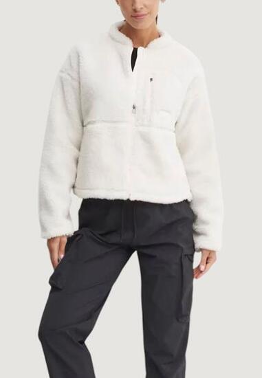 Giubbotti e Cappotti Donna W EXTREME PILE 2 FZ JACKET Bianco