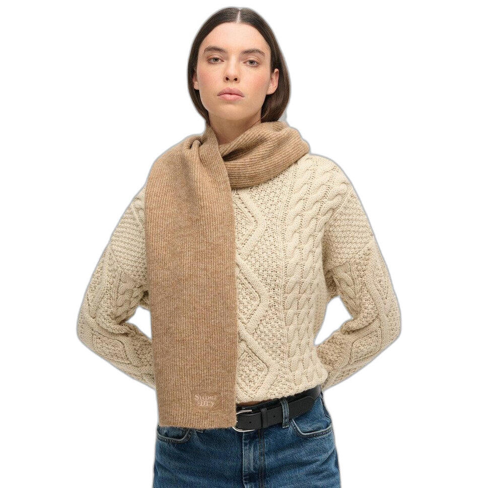 dziecięcy szalik z dzianiny Superdry Soft Rib