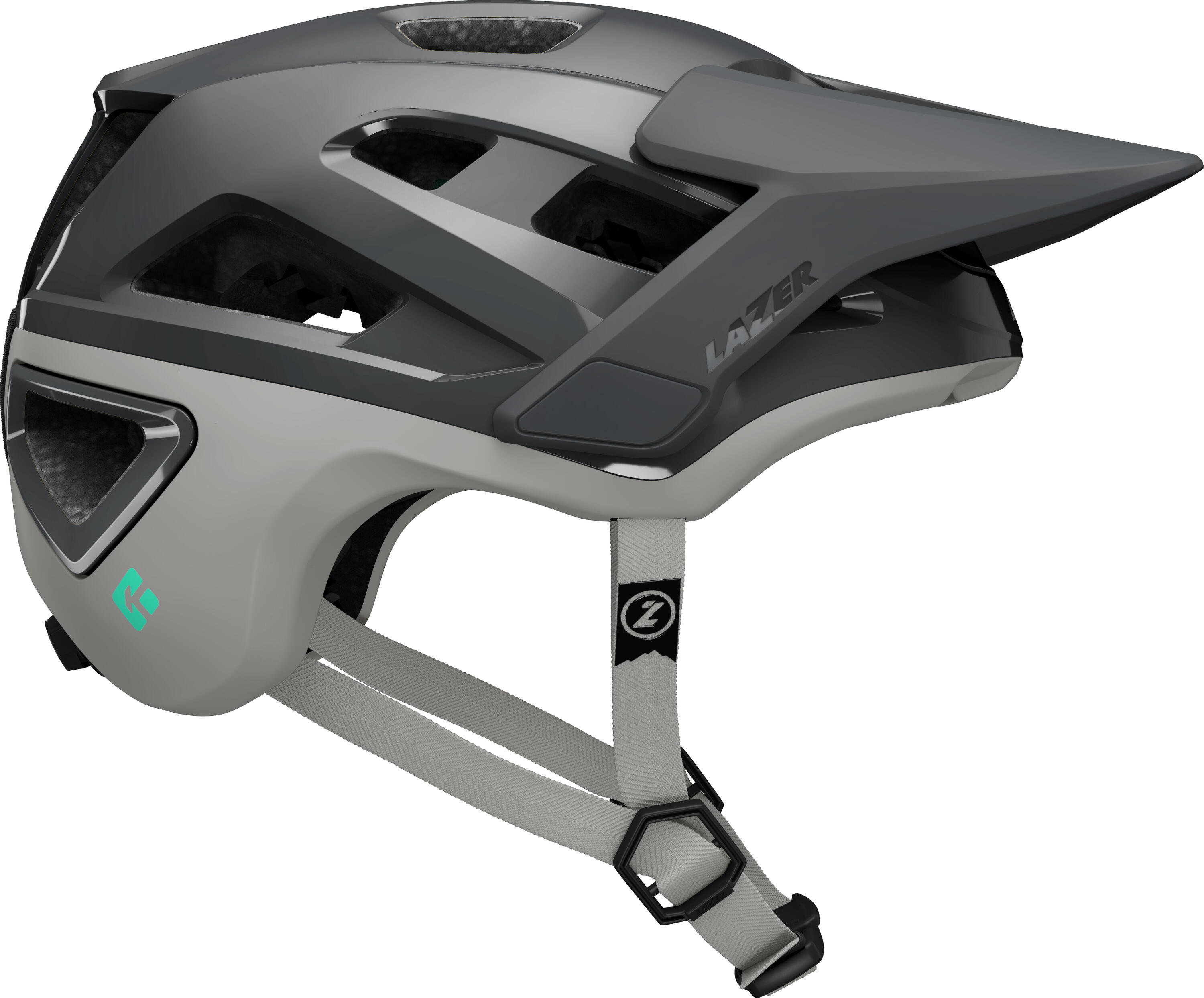Kask MTB Jackal KinetiCore, szary