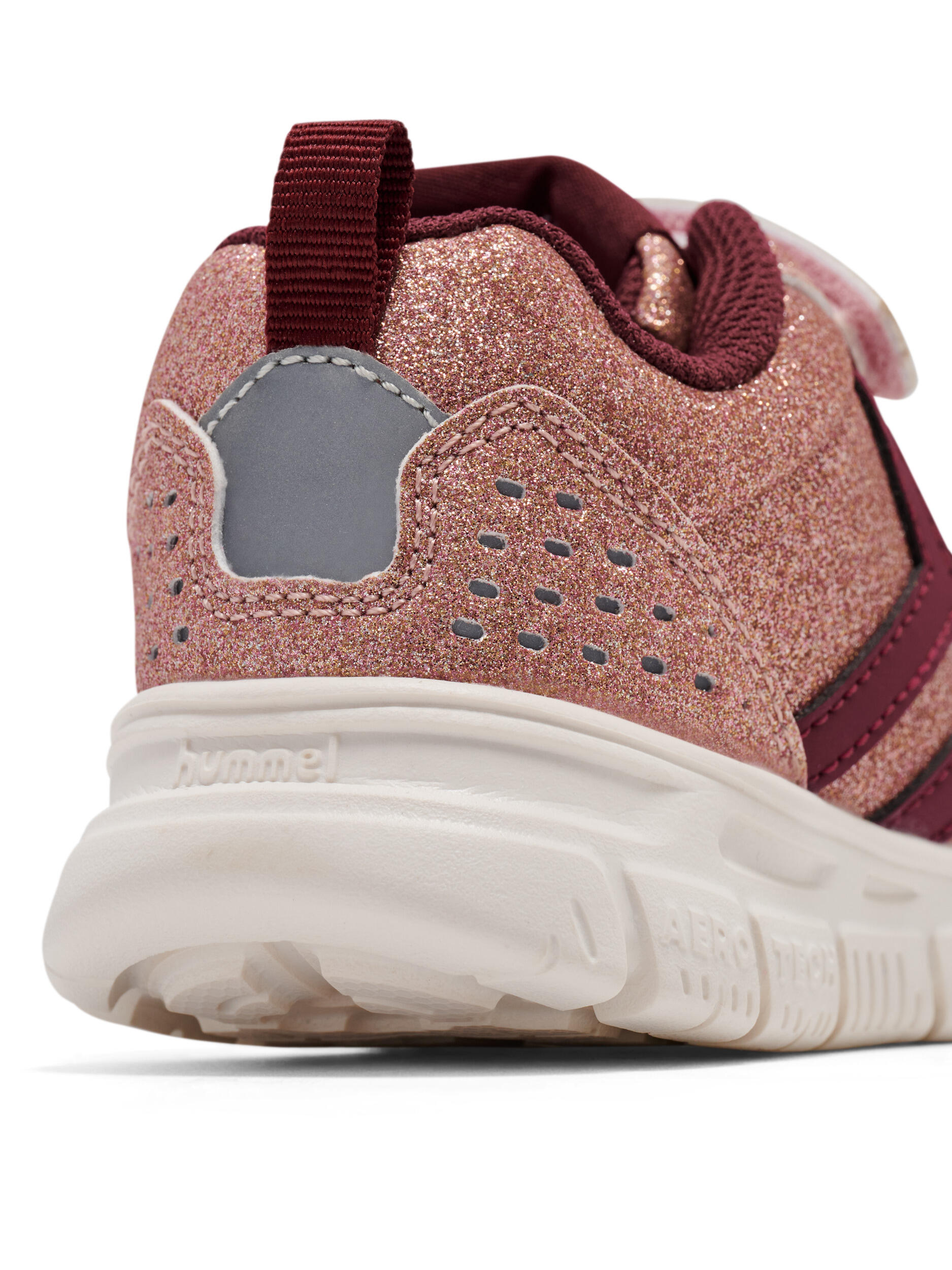 Elastische Schnürsenkel Sneaker Crosslite Glitter Lebensstil Kinder 6/7