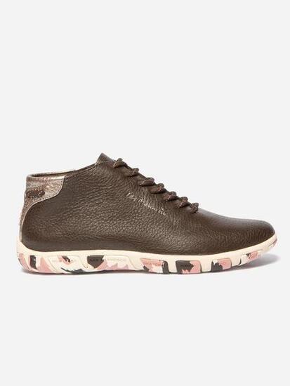 Tennis hautes femme - JUHAYNA Camo Choco / Bronze