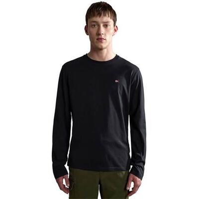 T-shirt met lange mouwen salis ls 1 heren zwart