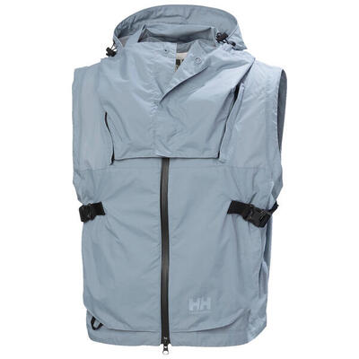 Mouwloos waterdicht jack met capuchon helly hansen arc smock