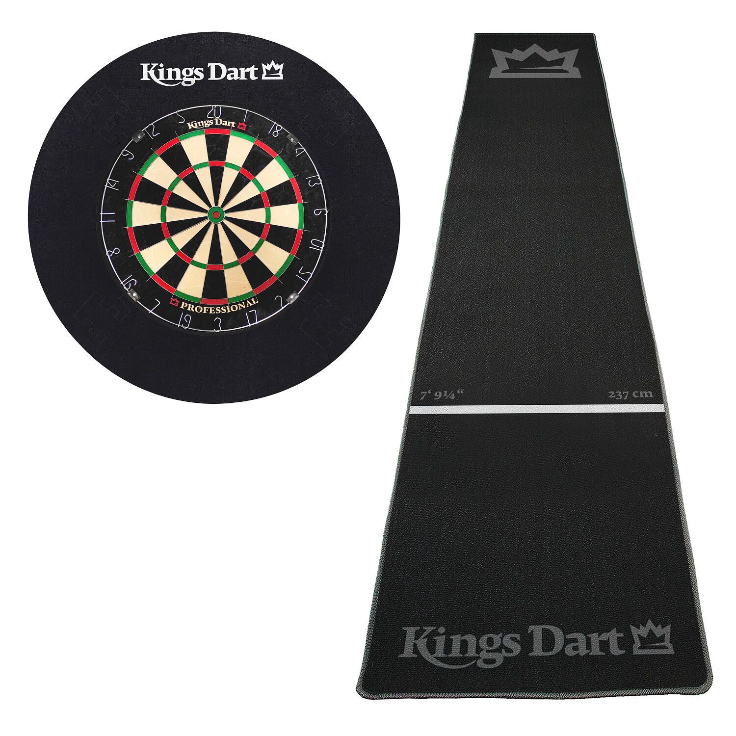 KINGS DART Set da freccette Turnier Darts / Steeldarts Unisex
