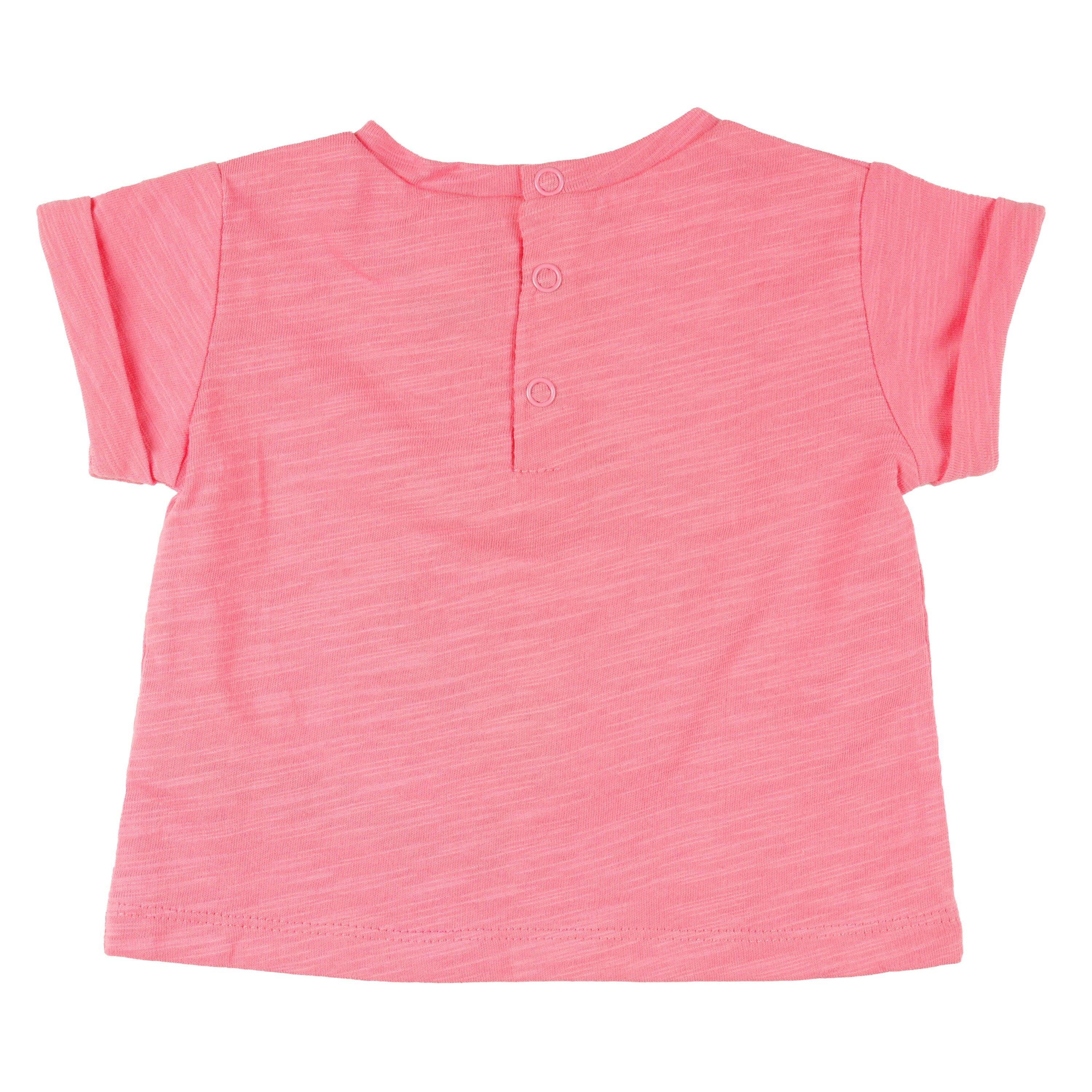 Camiseta rosa para 2/4