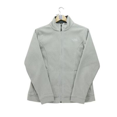 Second life - Damen TNF Graue Fleecejacke - Wie neu
