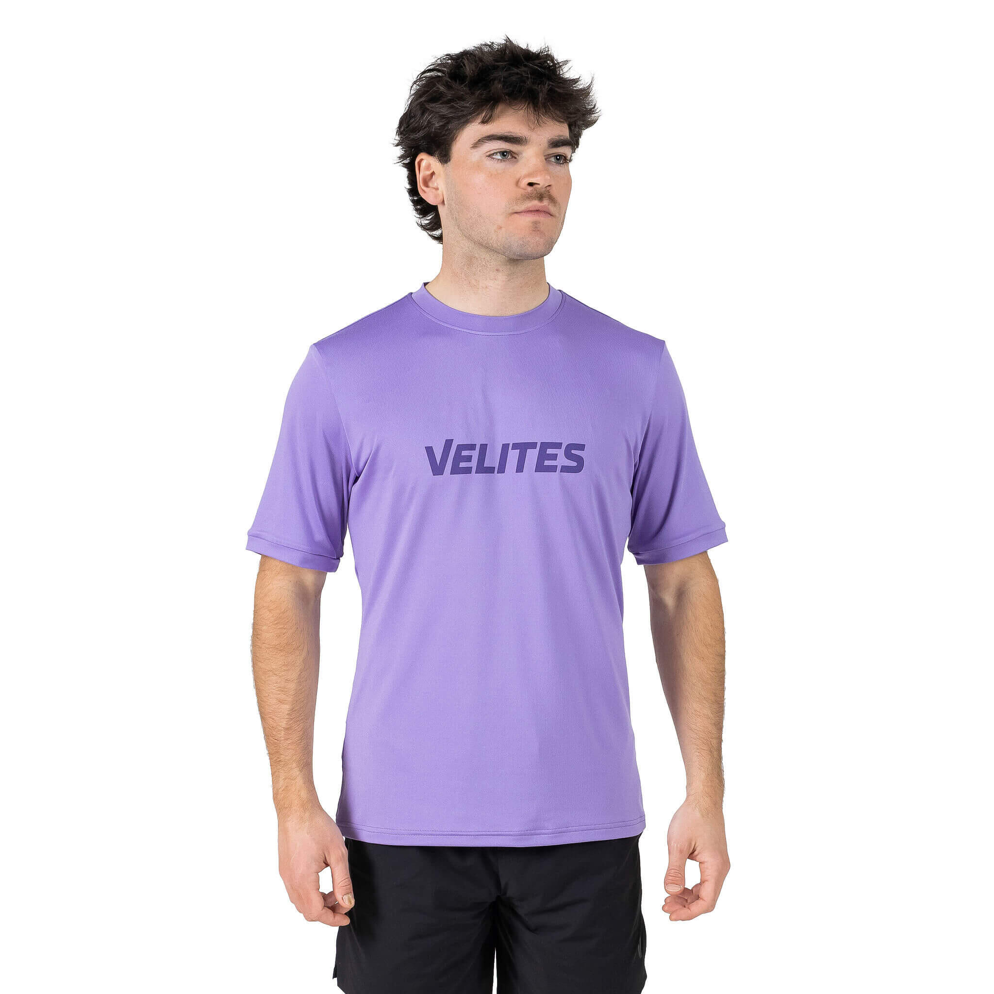 Velites - T-shirt Holo | Perfect Fit | Cross Training Velites - T-shirt Manches Courtes - Violet - Decathlon
