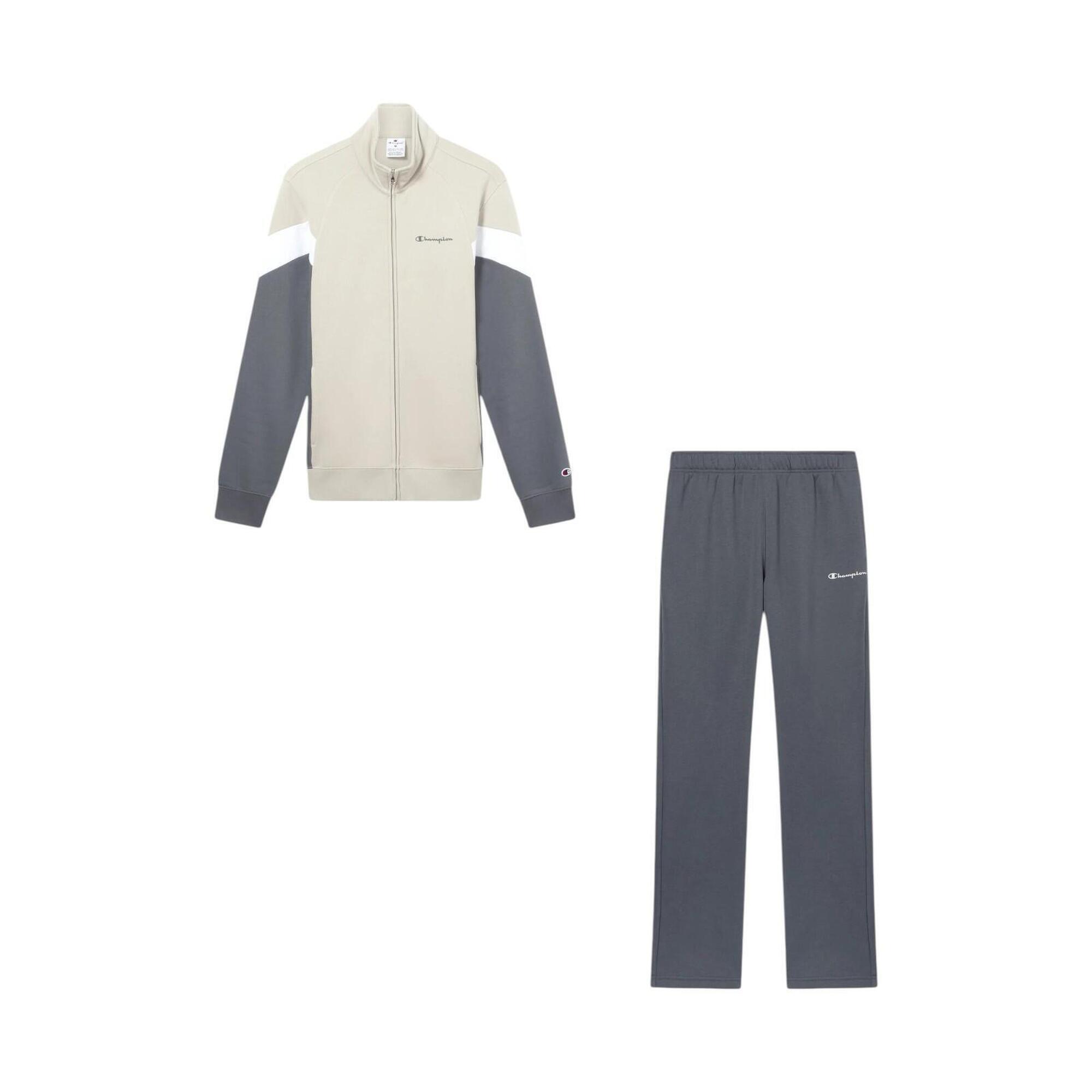 Champion - Ensemble Pour Homme Champion Sweatsuit Beige - Survêtement - Beige - 48 Xl - Decathlon